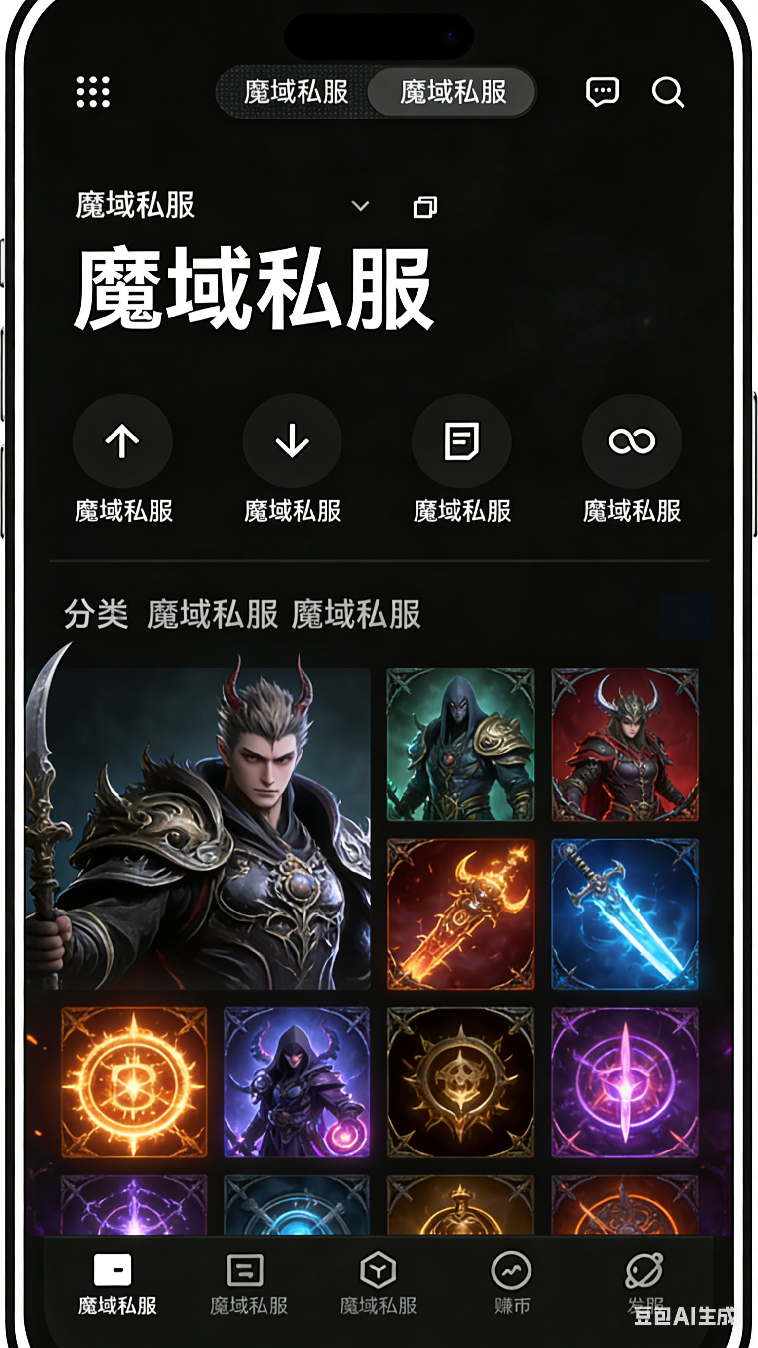 图鉴套装面板